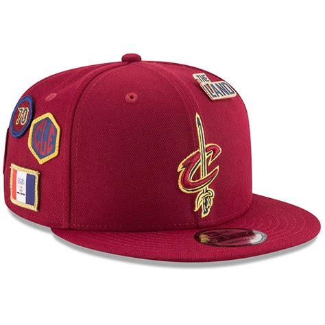 Youth Cleveland Cavaliers New Era Wine 2018 NBA Draft 9FIFTY Adjustable Hat