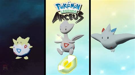 How to Find Togepi, Evolve into Togetic, Then Togekiss in Pokemon Legends Arceus - YouTube