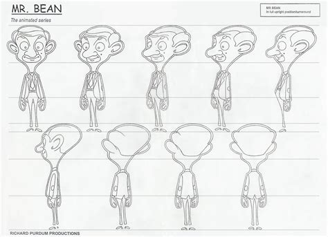 Living Lines Library: Mr. Bean: The Animated Series (2002-2003) - Model ...