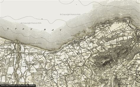 Historic Ordnance Survey Map of Buckie, 1910 - Francis Frith