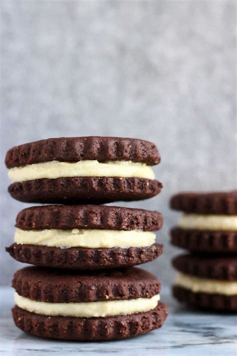 Gluten-Free Vegan Homemade Oreos - Rhian's Recipes