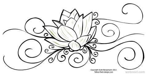 Flower Drawing Lotus 25