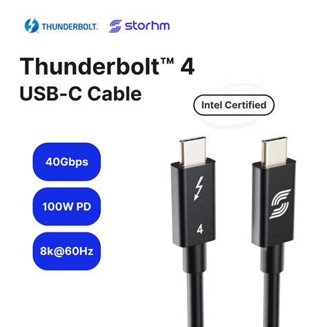 Thunderbolt 4 Cable – STORHM US