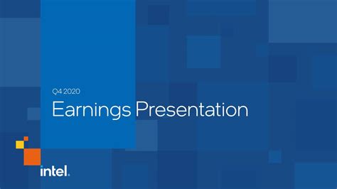 Intel Corporation 2020 Q4 - Results - Earnings Call Presentation ...