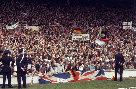 England v West Germany - 1966 World Cup Final - Wembley Stadium - Flashbak