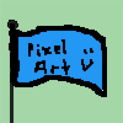 Editing Pixelart flag - Free online pixel art drawing tool - Pixilart