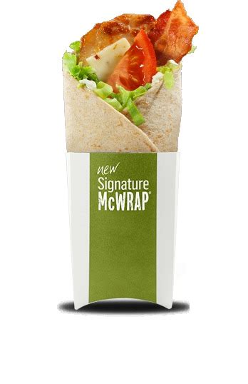 McDonald's Chicken & Bacon Signature McWrap reviews in Fast Food ...