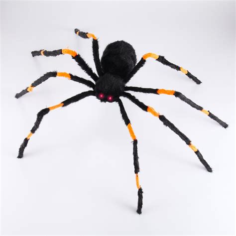 Animated Realistic Halloween Motion Activated Hairy Spider With Vibrations and Great Sound ...