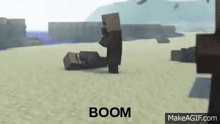 Villager News 4 (Minecraft Animation) on Make a GIF