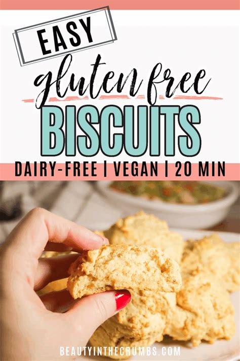 Best Gluten Free Biscuits Recipe (deliciously dairy-free, too!) | Recipe in 2021 | Good gluten ...