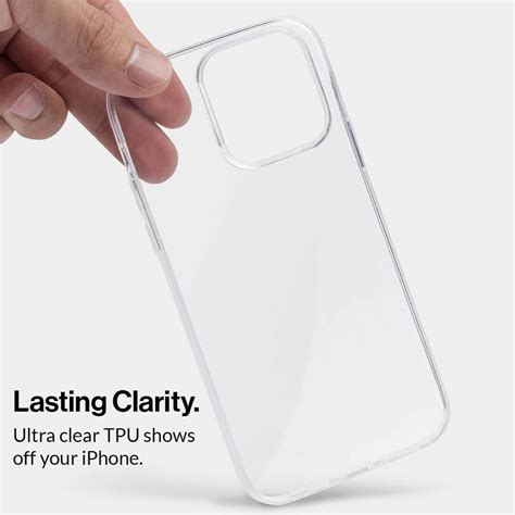 Clear iPhone 15 Pro Case - Transparent with Extra Grip – totallee