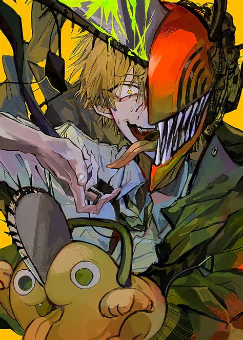 Details more than 67 chainsaw man pochita wallpaper - in.cdgdbentre