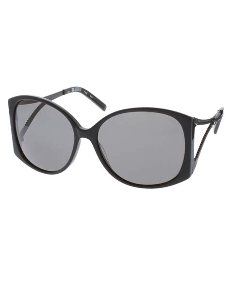 Karl Lagerfeld Zip Arm Sunglasses