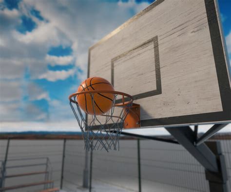 ArtStation - Basketball hoop | Game Assets