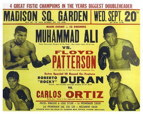 From iconic art to tiger eyes: Your guide to the best, worst boxing posters ever - The Athletic