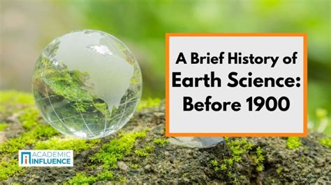 A Brief History of Earth Sciences: Before 1900 | Academic Influence