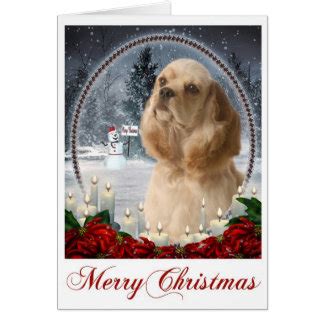 Cocker Spaniel Christmas Cards | Zazzle