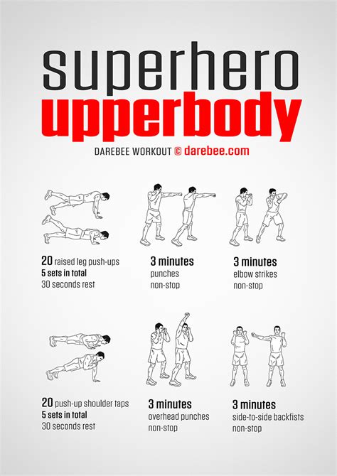 Superhero Upperbody Workout