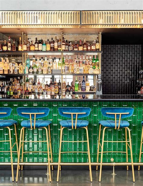 Green Room At The Curtain, London EC2: Hotel Bar Review Bar Interior ...