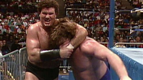 "Hacksaw" Jim Duggan vs. "Iron" Mike Sharpe: Wrestling Challenge, March 11, 1990 | WWE.com