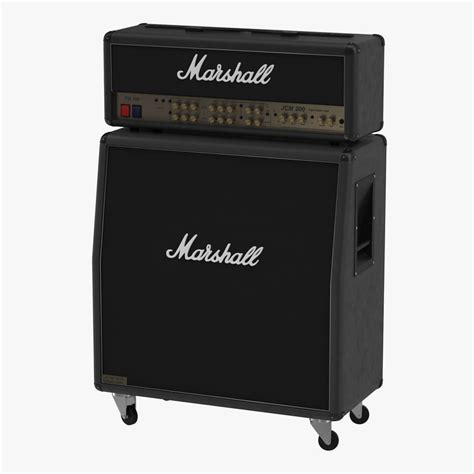 3d guitar amplifier marshall model