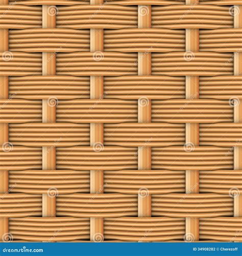 Woven Rattan With Natural Patterns Stock Photography - Image: 34908282