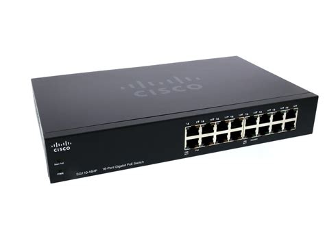 CISCO SG110-16HP 16-Port PoE Unmanaged Gigabit Switch - Newegg.com