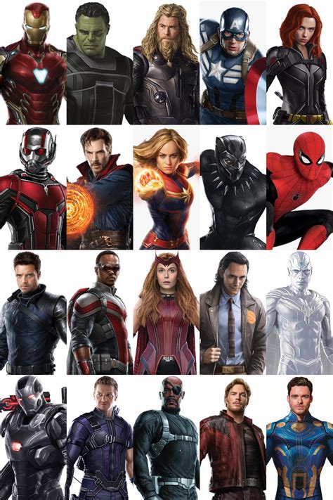 All of the MCU’s leading heroes : r/Marvel