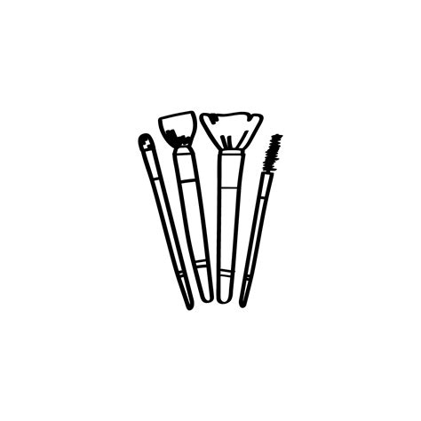 Make Up Brushes Icon | Makeup logo, Shop name ideas, Makeup icons