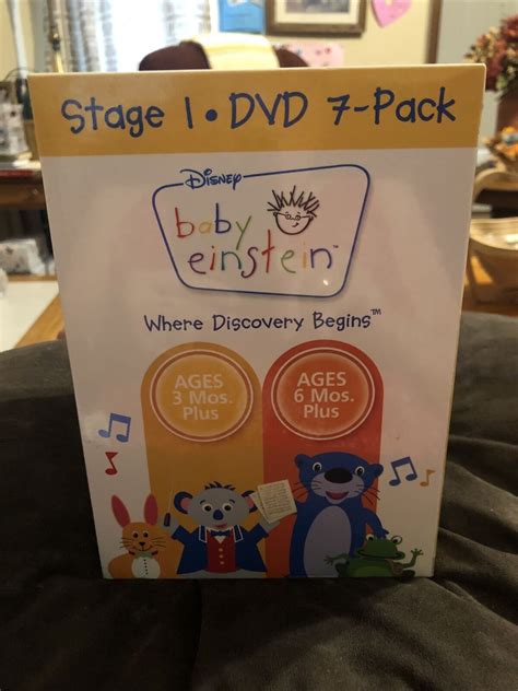 Baby Einstein Stage 1 DVD 7 - Pack (Disney, 2007) Factory Sealed | eBay