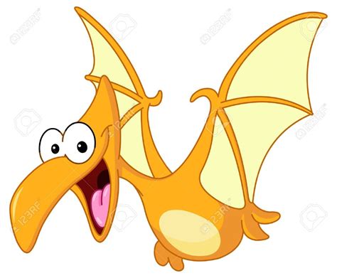 Pterodactyl dinosaur flying | Dinosaurs Theme-Preschool | Pinterest | Clip art, Dinosaur images ...