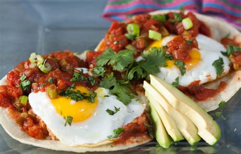 Easy Huevos Rancheros - What A Girl Eats