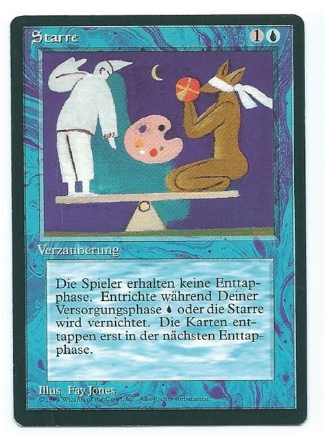 FBB German Stasis | Magic the Gathering | MTG Singles 1st edition