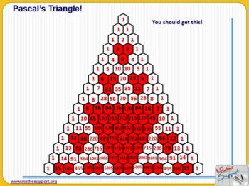 Fibonacci sequence and Pascal's triangle by Maths Support Centre