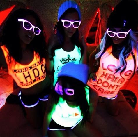 Advisory Crop Tops - LHDC Clothing | Neon party, Blacklight party, Neon ...