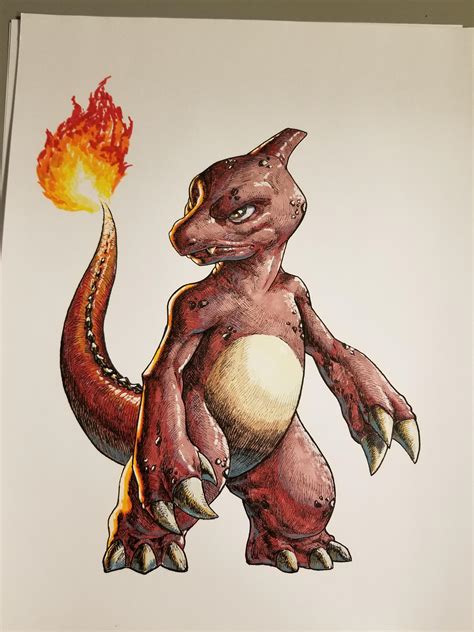 Heres Charmeleon! He was my first pokemon card so hes always been a ...