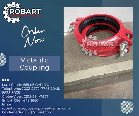 Victaulic Coupling, Commercial & Industrial, Construction Tools ...