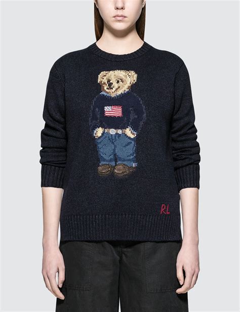 Polo Ralph Lauren - Bear Sweater | HBX - Globally Curated Fashion and ...