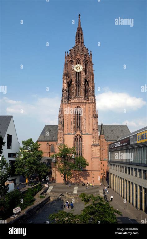 Frankfurt Cathedral, Saint Bartholomeus's Cathedral, Frankfurt am Main, Hesse Stock Photo - Alamy