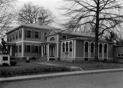 Pictures Leavitt-Hovey House - now Greenfield Library, Greenfield Massachusetts