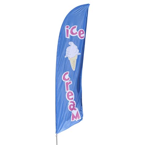 Ice Cream Flag Signs | Low Prices + Free Shipping | Feather flags, Sign ...