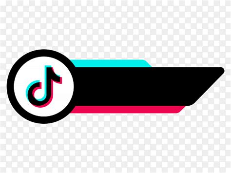 TikTok Banner Logo transparent PNG - StickPNG