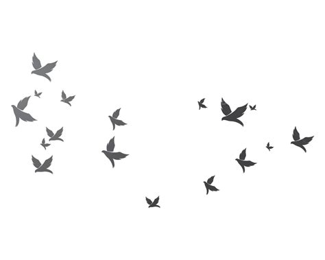 Bird Background Template Vector Flying Sky Nature Vector, Flying, Sky, Nature PNG and Vector ...