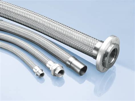 Flexible Hose Comes in Stainless Steel, Bronze and Monel