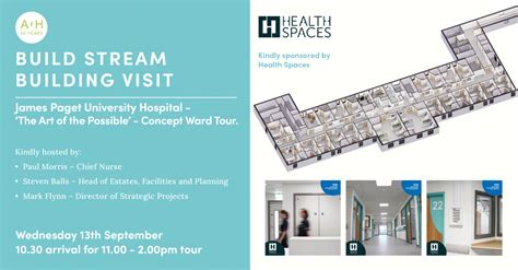 AfH Tour | James Paget University Hospital – Concept Ward – Architects for Health