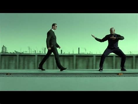 In The Matrix Reloaded (2003) during the freeway fight scene Morpheus ...