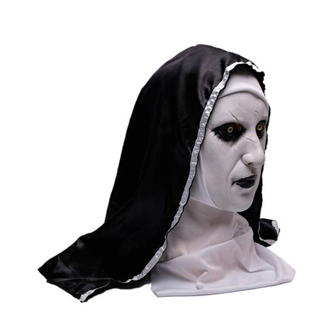 The Nun Scary Latex Mask, Halloween Party Scary Full Head Costume Mask ...