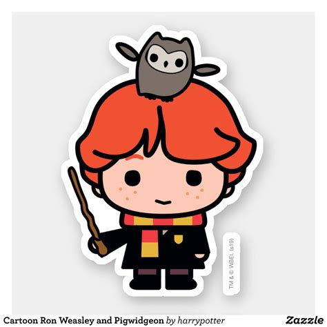 Create your own Custom-Cut Vinyl Sticker | Zazzle.com Harry Potter Cartoon, Harry Potter ...