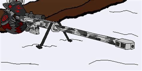 My OC at work with the ANZIO 20mm sniper rifle : r/rowencore