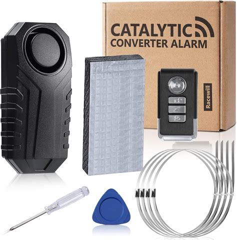 Racewill Catalytic Converter Anti Theft Alarm: 113dB Wireless Anti ...